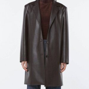 Amomento Vegan Leather Jacket